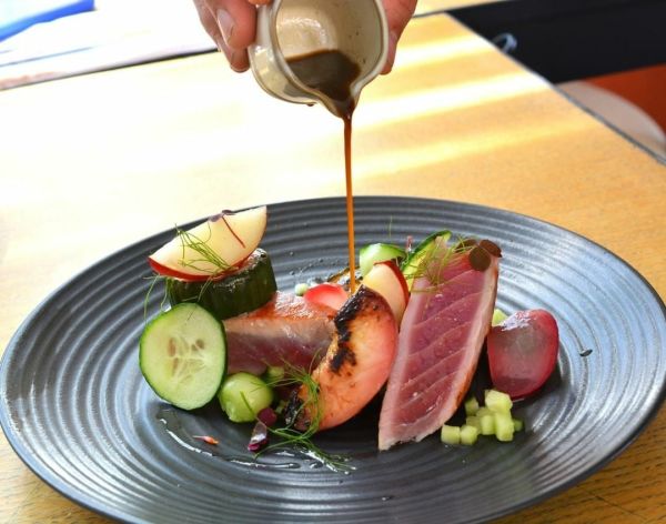 Dîner - Menu Oxalis en 3 services avec accord mets & vins